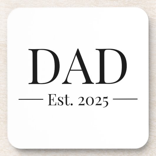 Vater 2025 getränkeuntersetzer (Vorderseite)