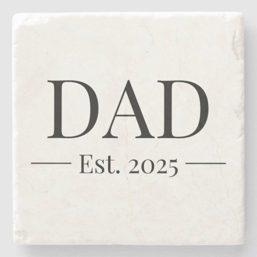 Vater 2025 steinuntersetzer (Vorderseite)