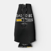 Vater 2025 Vater soll 2025 Papa zum Ziel haben Flaschenkühler (Rückseite)