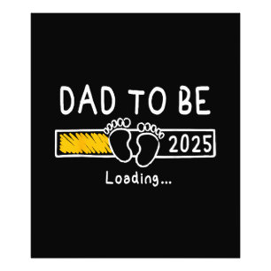 Vater 2025 Vater soll 2025 Papa zum Ziel haben Fotodruck
