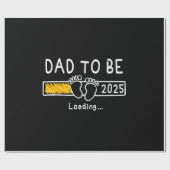 Vater 2025 Vater soll 2025 Papa zum Ziel haben Geschenkpapier (Flach)