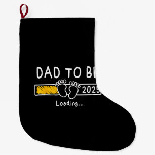 Vater 2025 Vater soll 2025 Papa zum Ziel haben Großer Weihnachtsstrumpf