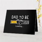 Vater 2025 Vater soll 2025 Papa zum Ziel haben Karte (Gelbe Blume)