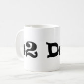 Vater #2! kaffeetasse (Vorderseite Links)