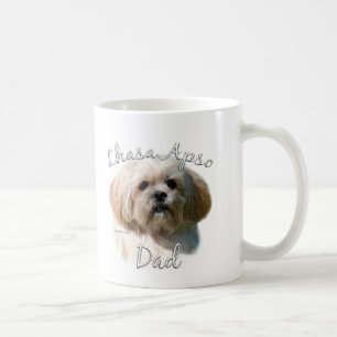 Vater 2 Lhasas Apso Kaffeetasse