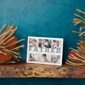 VATER 6 FotoCollage Grauer, benutzerdefinierter Te Fotoplatte (Seite)