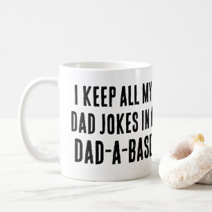 Vater-a-base Funny Vater Jokes Vathers Day Quote Kaffeetasse