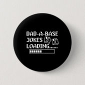 Vater-a-base Jokes Loading Retro Funny Cringe Vate Button (Vorderseite)