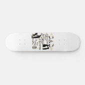 Vater A Son's erste A Daughters erste Liebe Skateboard (Horizontal)