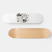 Vater A Son's erste A Daughters erste Liebe Skateboard (Horizontal)
