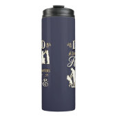 Vater A Son's erste A Daughters erste Liebe Thermosbecher (Vorderseite)