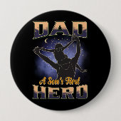 Vater A Sons erster Held Button (Vorderseite)