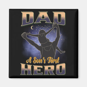 Vater A Sons erster Held Magnet