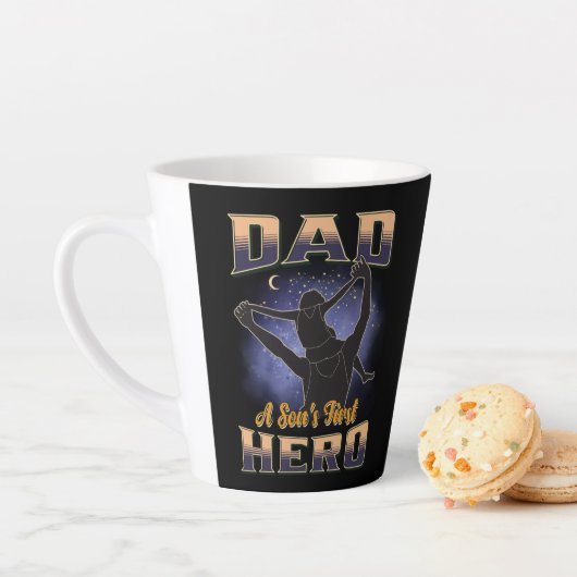 Vater A Sons erster Held Milchtasse (Beispiel)