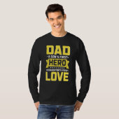 Vater A Sons First Held A Daughters Erste Liebe 1 T-Shirt (Vorne ganz)