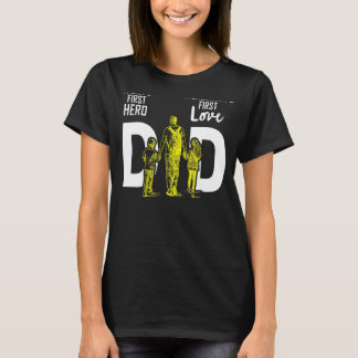 Vater A Sons First Held A Daughters Erste Liebe Fa T-Shirt