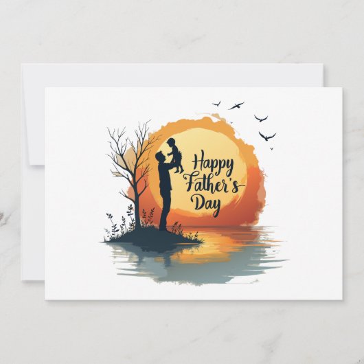 Vater Abbildung Legendär seit dem ersten Tag Einladung (Vorderseite)