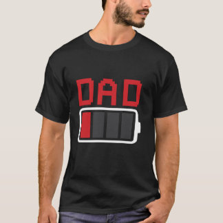 Vater-Akku am Tag des Vaters T-Shirt