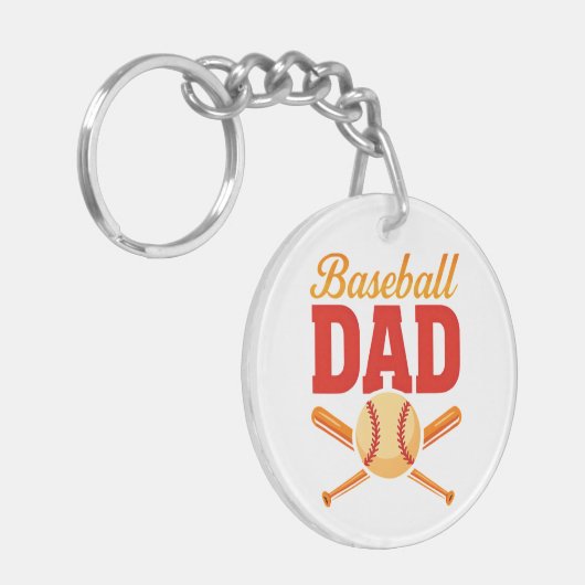 Vater Akryllischer Schlüsselanhänger (Vorderseite links)