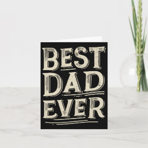 Vater aller Zeiten von Tochter Sohn zum Geburtstag Karte