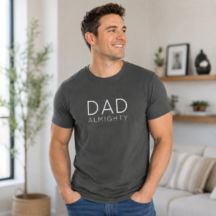 Vater-Allmächtig-T-Shirt Lustiges Vatertagsgesch T-Shirt