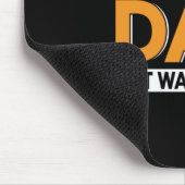 Vater als Vater Mousepad (Ecke)