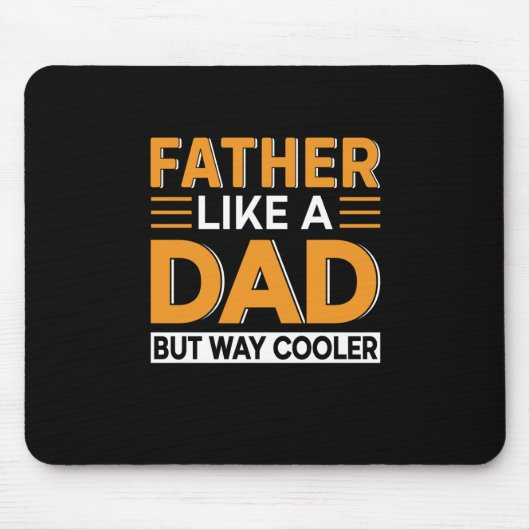 Vater als Vater Mousepad (Vorne)