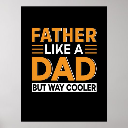 Vater als Vater Poster (Vorne)