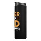 Vater als Vater Thermosbecher (Nach rechts gedreht)
