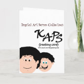 Vater am Geburtstag (Sohn) Karte (Rückseite)