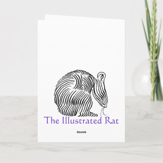 Vater am Strand Karte (Rückseite)