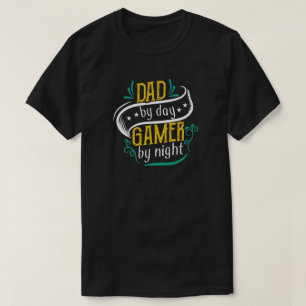 Vater am Tag Gamer am Geburtstag oder am Vatertag T-Shirt