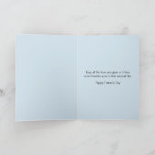 Vater am Vatertag, Seebad Karte (Innenseite)