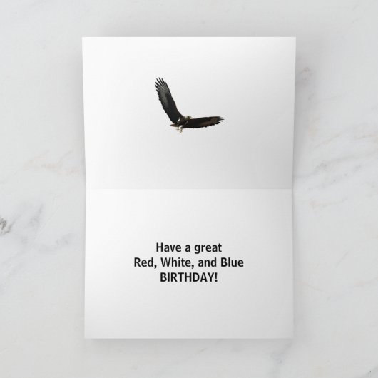 Vater, amerikanische Geburtstagskarte Karte (Innenseite)