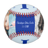 Vater an Kind Geburtstagswunsch Baseball (Vorderseite)