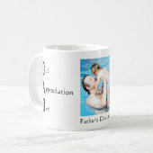 Vater-Anerkennungs-Tag - Kaffee-Tasse Kaffeetasse (Vorderseite Links)