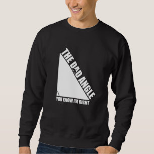 Vater Angle Liebe Math Vathers Day Geometrie Sie w Sweatshirt