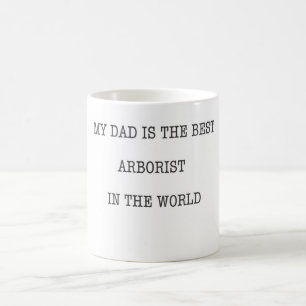 Vater Arborist Kettensäge Geburtstagsgeschenk Tass Kaffeetasse