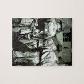 Vater-Armee auf Parade Puzzle (Horizontal)