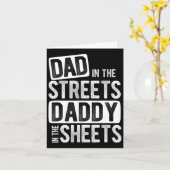 Vater auf den Straßen Daddy in den Blättern besten Karte (Gelbe Blume)