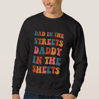 Vater auf den Straßen Daddy in den Blättern Niedli Sweatshirt