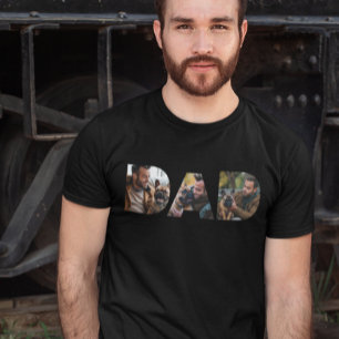 Vater aus der Dog-Fotovorlage T-Shirt