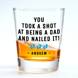 Vater Baby Feet Schnapsglas