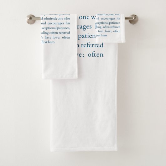 Vater Badhandtuch Set (Insitu)