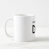 Vater bald sein kaffeetasse (Links)