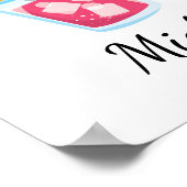 Vater / Bar / Menschenhöhle Cocktail Poster (Ecke)