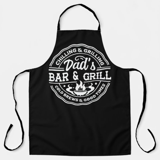 Vater Bar und Grill Schürze (Vorderseite)
