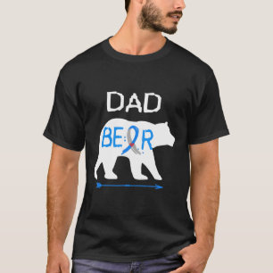 Vater Bärenart 1 Diabetes Bewusstsein T-Shirt
