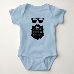 Vater Bart Baby One Piece Body Anzug Strampler