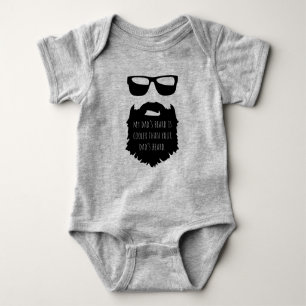 Vater Bart - cooler Bart Baby One Stück Baby Strampler